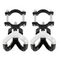 Electric Scooter Aluminum Bags Double Hook for Ninebot White + Black