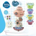 Children's Bathroom Bathing and Spinning Waterwheel Baby Toys A
