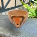 Hand Carved Animal Rubber Wooden Water Cup Camping Coffee Cups -7