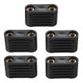 5pcs Windsurfing 2-hole Footstrap Insert Windsurf Board Footstrap Kit