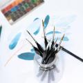 Detail Paintbrushes-9 Piece Detail Brush Set for Acrylic,watercolor