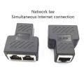 Network Three-way Network Cable Splitter One Point Two Network Cable