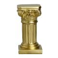 Gold Roman Pillar Resin Statues Home Living Room Crafts Furnishings