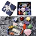 Crystal Stone Box Set Holiday Gift Gemstone Chakras Mineral Present