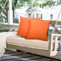 2pcs Outdoor Throw Pillow Covers for Couch Decoration 18x18 Inches