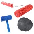 3pc Wood Graining Painting Tool Set for Wall Decoration 7 Inch Roller