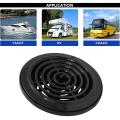 Round Air Vent Louver Grille Cover for Rv Truck Home Office Kitchen