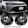 Fog Light Assembly with W/bulb Switch Light for Corolla 2016 2017