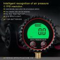 Digital Car Tire Air Pressure Inflator Gauge Lcd Display 1/8