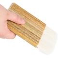 5 Size Hake Blender Brush, Bamboo Handle Brushes for Kiln Wash