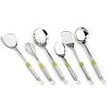 7pcs Stainless Steel Cooking Tool Set Colander Spatula Spoon Kitchen