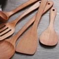 1set Wooden Spatula Kitchen Nonstick Dedicated Wooden Kitchenware
