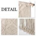 Wall Hanging Wedding Tapestry with Tassel - Boho Backdrop Decoration