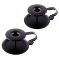 Black Candle Holder Metal Candlestick Holders Stand for Table Fit