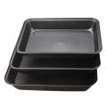 Baking Deep Baking Pans Set, Rectangle Cake Pan for Oven, 3 Piece