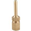 5pcs 1/2 Inch Dn15 Brass Fountain Nozzle Valve Control Jet Straight