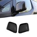 For Nissan Evalia Abs Rear View Mirror Cover 2pcs Carbon Fiber Color