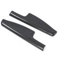 Carbon Fiber Rear Armrest Panel Sticker Decoration