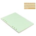 A5 Colorful 6-hole Refills Inserts for Organizer Binder,50 Sheets