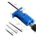 Electric Reciprocating Saw with Saw Blade,blue