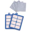 Washable 2pcs Dust Motor Cotton Filter Replacement Parts