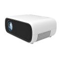 Mini Portable Projector Fhd 1080p Color Led 3d Play,white-us Plug