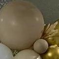 White Sand Balloons 12 Inch 100 Pcs Birthday Decoration Balloons