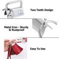 Key Fob Hardware,with Key Ring,for Bag Wristlets with Fabric/ribbon