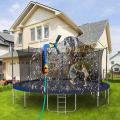 Trampoline Sprinkler Set Summer Outdoor Water Park-game for Boys-b