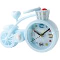 Cartoon Bike Shape Alarm Clock for Boys Girls Bedroom Table Clocks