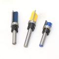 3pcs 1/4 Inch Shank Flush Trim Router Bits Pattern Template Router