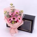 Valentine's Day Sunflower Simulation Flower Bouquet Gift Box Pink