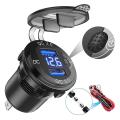 Quick Charge 3.0 Dual Usb Car Charger for Car Boat Marine