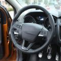 3pcs Steering Wheel Trim Sticker for Ford Focus Kuga Escape 2017 2018