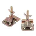 2 Thickened Color Galvanized Hinge Clamp Screen Printing Butterfly