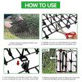 12pcs Cat Scat Mat with Spikes,at Animal Spikes Repellent