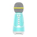 Bluetooth Microphone Handheld Karaoke Live for Mobile Phones Blue