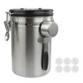 Airtight Coffee Cans,1.5l Coffee Bean Container,storage Jar