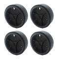 4pcs Tire/tyre for Irobot Braava 380 380t 320 390 381 390t Mint Plus