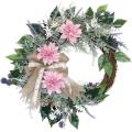 Artificial Green Leaves Wreaths for Farmhouse Wedding Party Decor