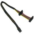 Hdd Sata Power Cable Atx Adapter for Dell Inspiron 3653 3650 Series