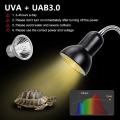 50w Uvb Bulb Uva Light Halogen Basking Bulb Reptilian Lamp Lizard E27