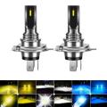 Fog Lamp 16000lm 6smd Bulbs 3000k Yellow Light Auto Turn Signals