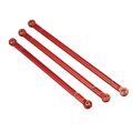 1set Metal Linkage for 313 Wheelbase 1/10 Rc Cars Aixal Scx10 Red