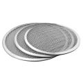 Round Pizza Oven Baking Tray Grate Nonstick Mesh Net(8 Inch)