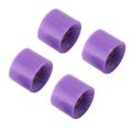 Puente 4pcs/set Cruiser Skateboard Wheels with Abec-9 Bearings,purple