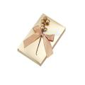 50pcs European Bowknot Candy Boxes Packaging Boxes,small,gold