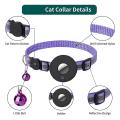 Cat Collar, Reflective Cat Collar Safety Buckle Collar Purple