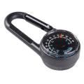 Multifunctional Mini Compass + Thermometer + Keychain In 1