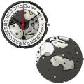 6 Hands Quartz Replacement Movement for Ronda Z60 Watch with Battery